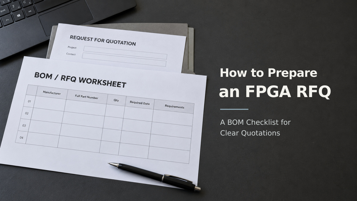 How to Prepare an FPGA RFQ: A BOM Checklist for Clear Quotations